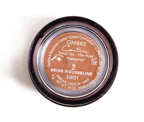 givenchy cream eyeshadow beige mousseline|OMBRE COUTURE .